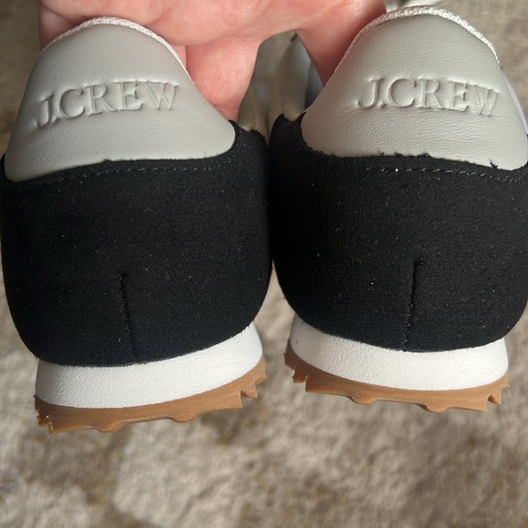 J.Crew Suede Black and White sneakers 9 - Picture 4 of 6